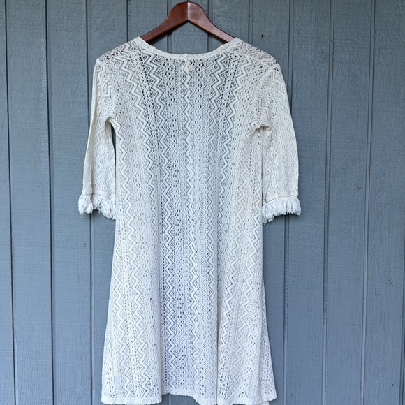 Hollister White Lace Open Cardigan S - Picture 5 of 5